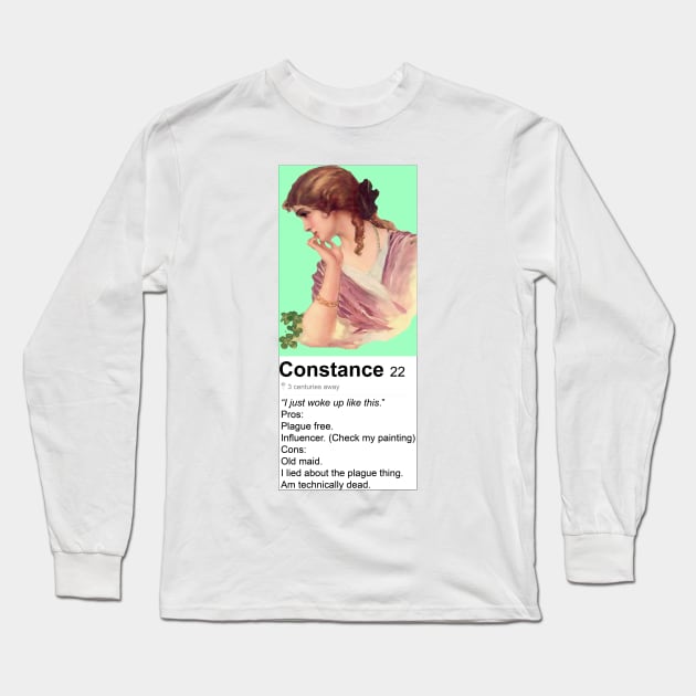 Ye Olde Tinder Long Sleeve T-Shirt by HeardUWereDead